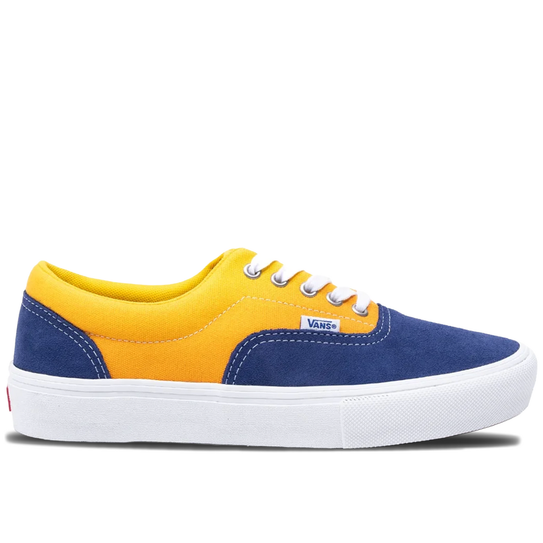 yellow and blue lowtop

