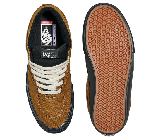 Vans Skate Half Cabs (Duck Canvas/Golden Brown)