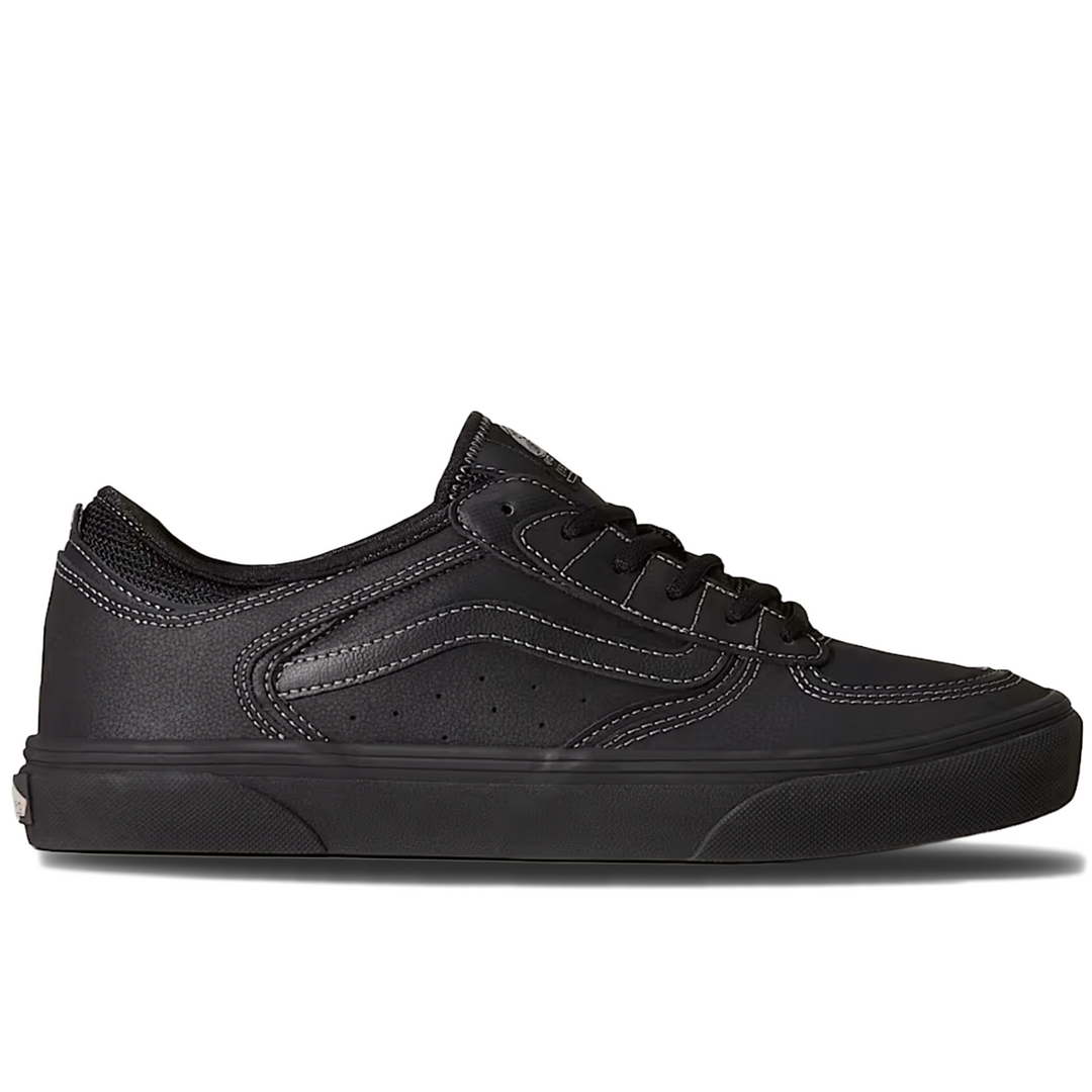 Black rowley sneaker 