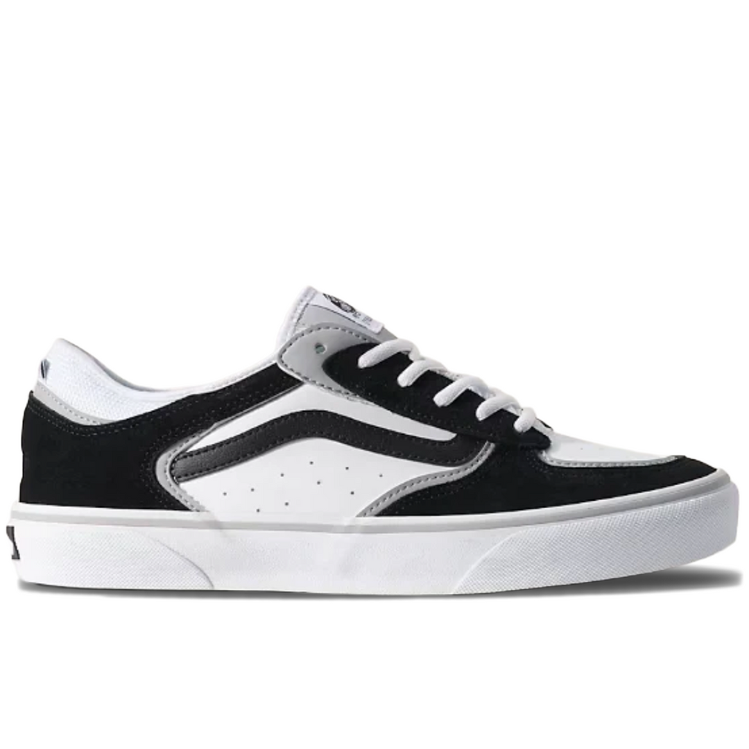Black grey and white rowley sneaker 
