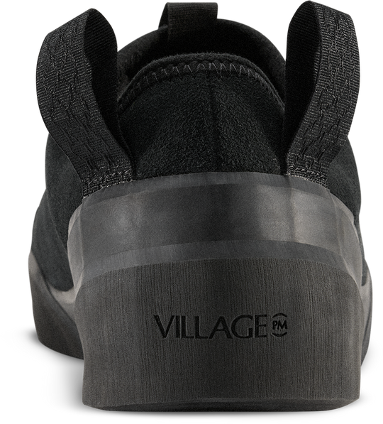 Black climbing shoe with &