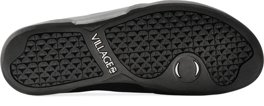 Black shoe sole with &
