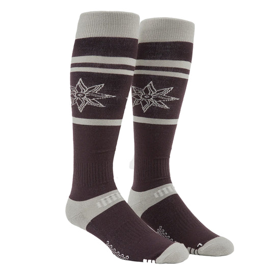 Volcom Cave Sock-Maroon