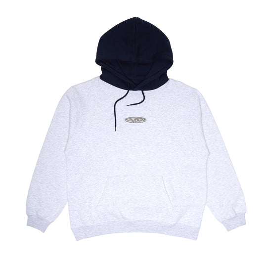 WKND Skateboards Two-Tone Hoodie (Heather Gray/Navy)