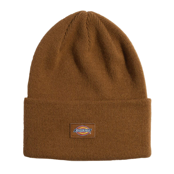 Dickies Knit Tall Cuffed Beanie (Brown Duck)