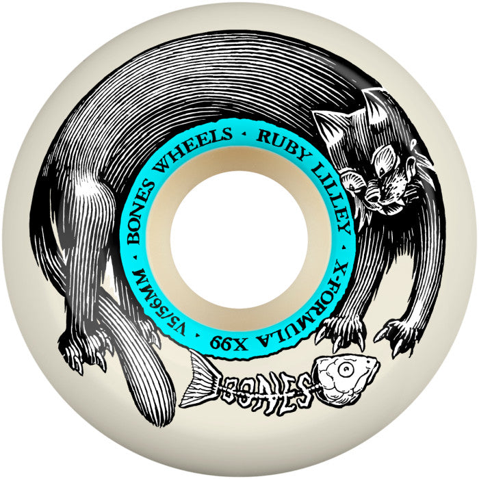 Bones X-Formula Lilley Black Cat V5 Wheels (56mm X99)