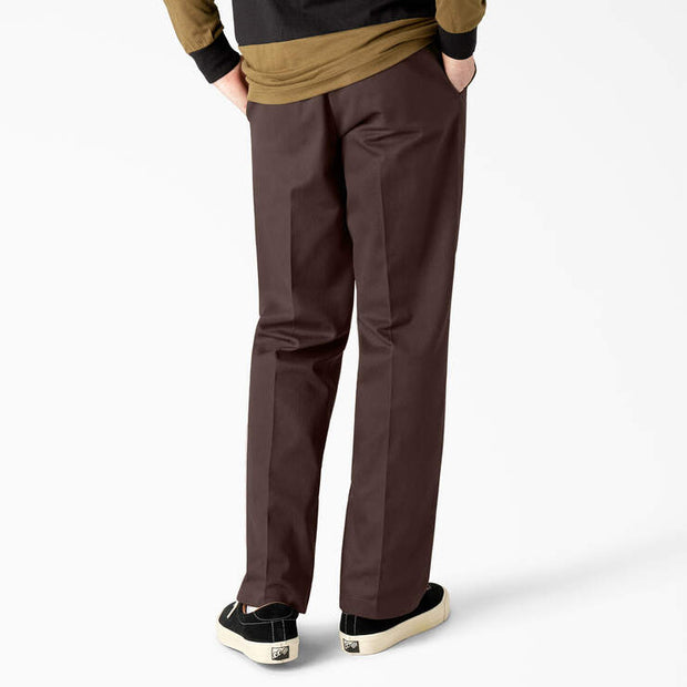 Dickies Skateboarding Regular Fit Twill Pants (Chocolate Brown)