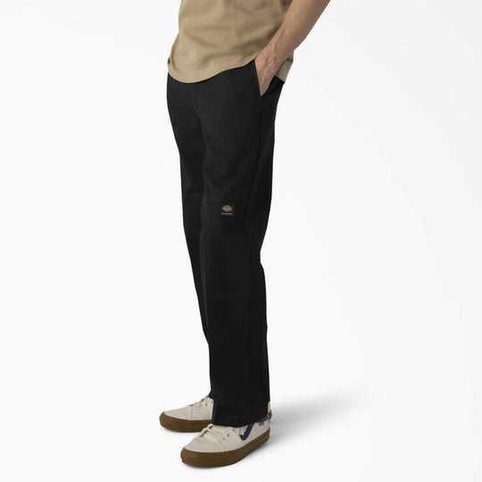 Dickies Regular Fit Double Knee Pants (Black)