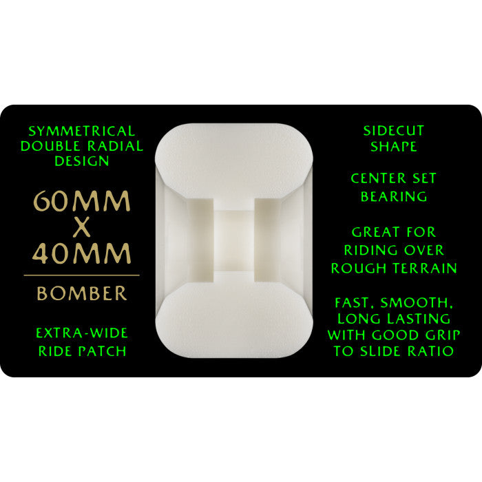 Powell Peralta Symmetrical Bomber Dragon Formula Wheels (60mm x 40mm 88A)