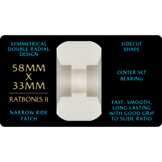 Powell Peralta Dragon Formula Ratbones II Wheels (58mm 97a)