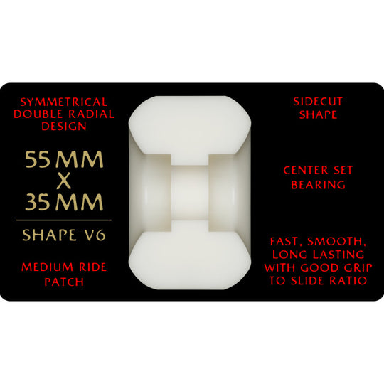 Powell Peralta Dragon Formula Wheels V6 Wheels (53mm 93a)