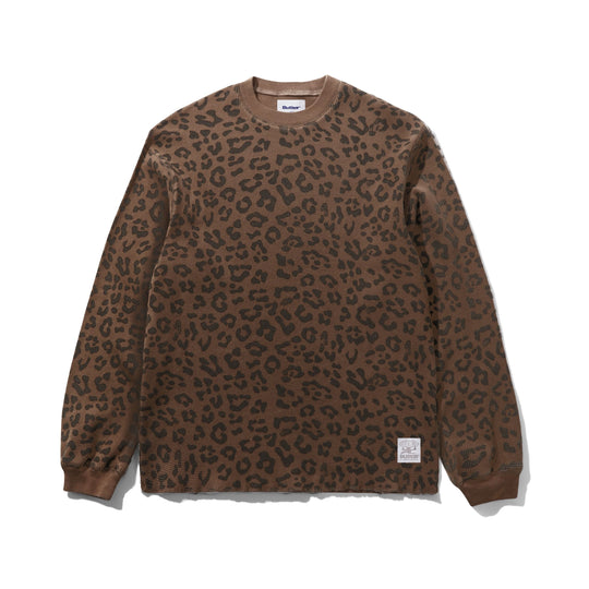 Butter Goods Waffle L/S Top (Leopard)