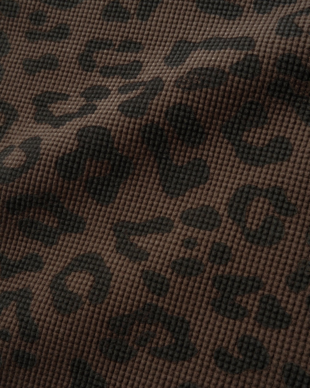 Butter Goods Waffle L/S Top (Leopard)