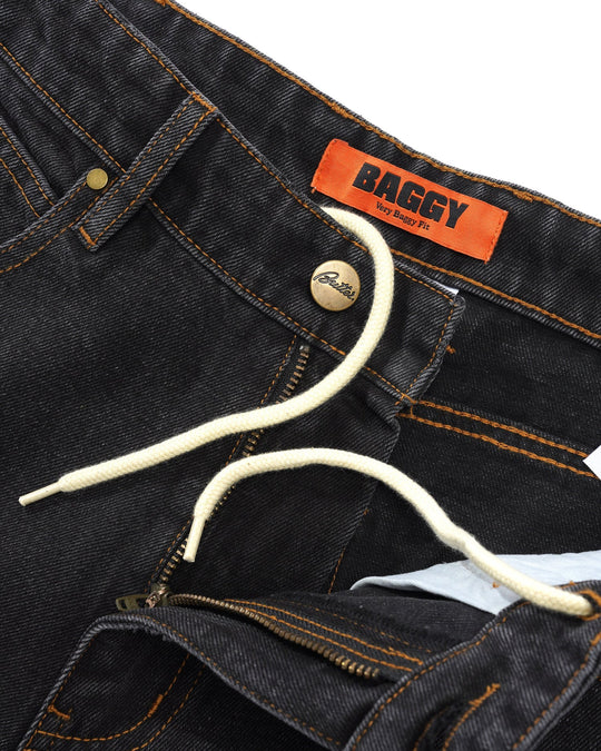 Butter Goods Weathergear Denim Jeans (Washed Black)