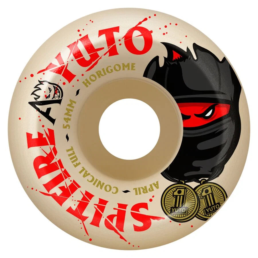 Spitfire x April Yuto F4 99D Wheels