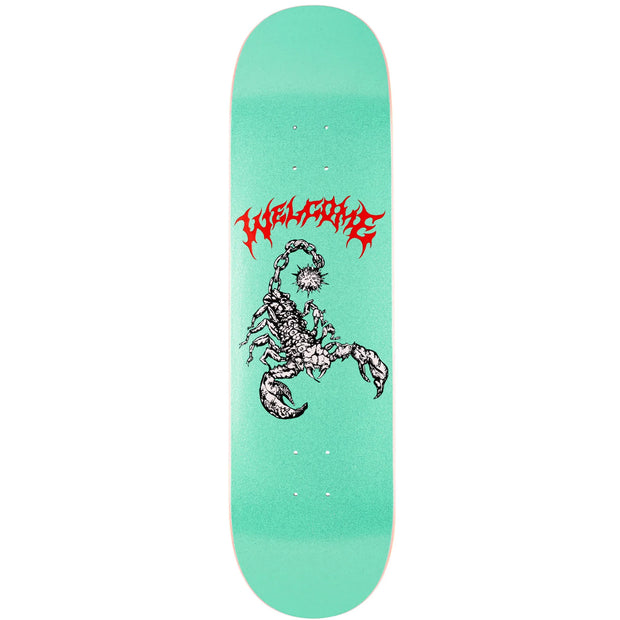 Welcome Skateboards Mace On Popsicle (Teal/Glitter 8.50)