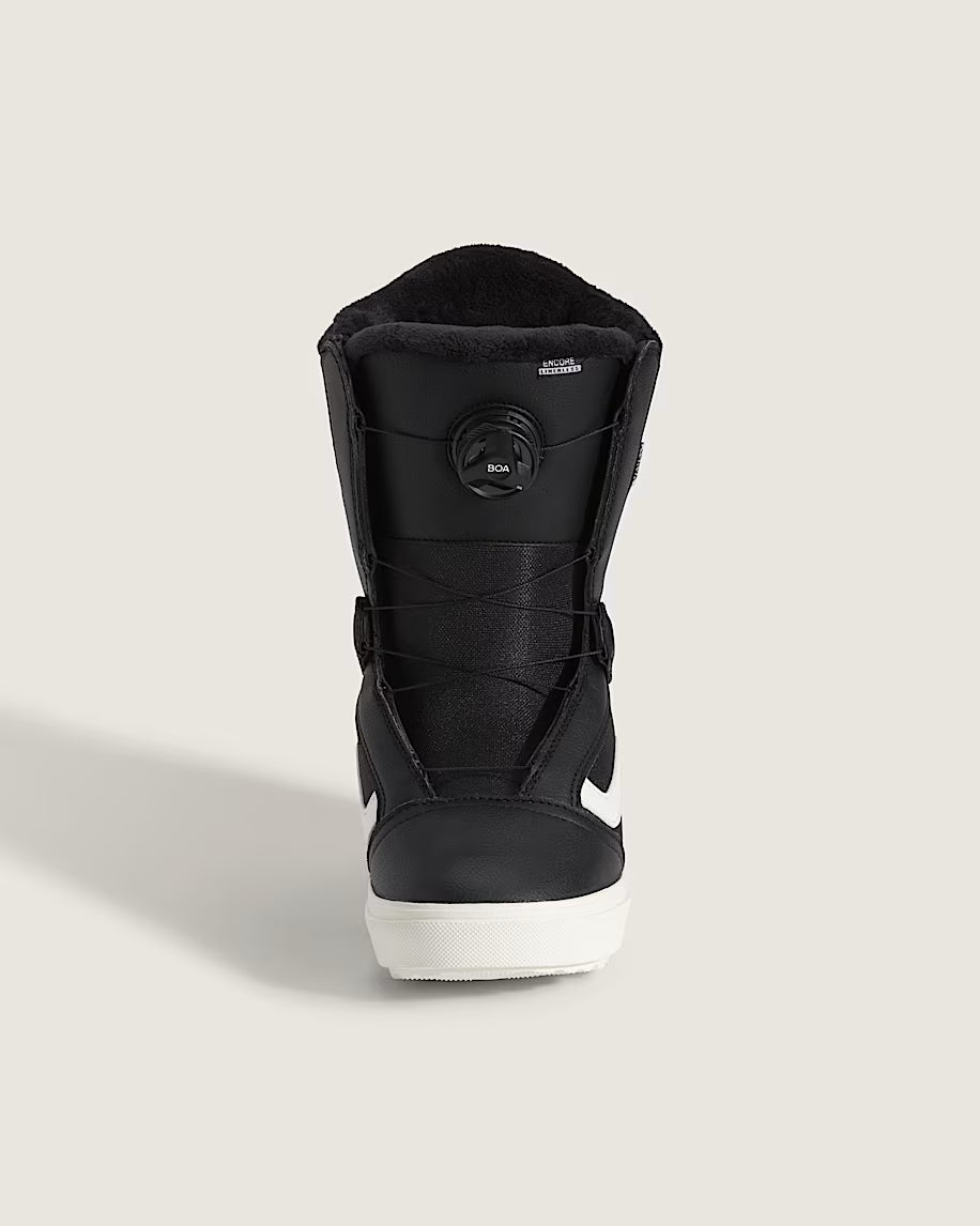 Vans Encore Linerless Womens Snowboard Boot (Black/Marshmellow)