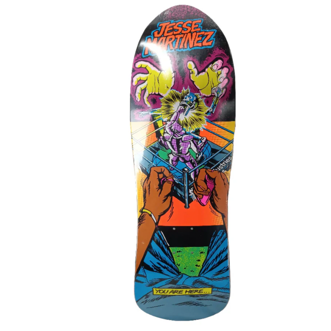 World Industries Jesse Martinez Rock'em Sock'em Deck (10.126")
