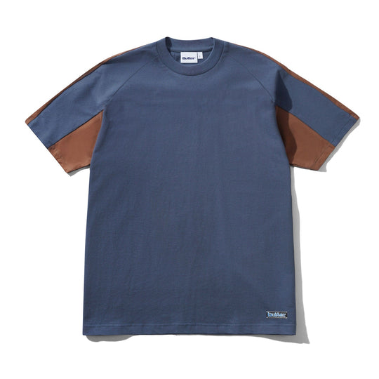 Butter Goods Worldwide Panelled Tee (Denim)