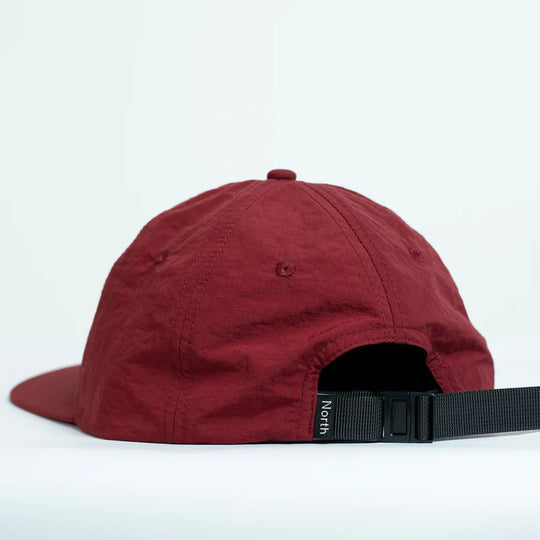 North Zodiac Cap (Burgundy Ripstop)