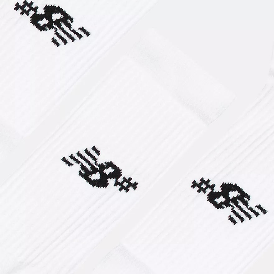 New Balance Active Numeric Crew Socks 3 Pack (White)