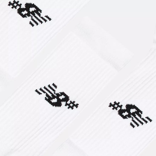 New Balance Active Numeric Crew Socks 3 Pack (White)