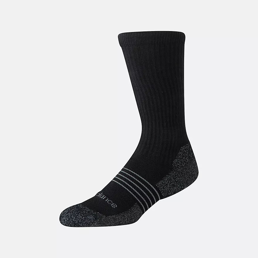 New Balance Pro Numeric Crew Socks 1 Pair (Black)