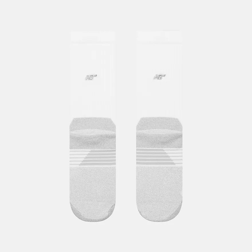 New Balance Pro Numeric Crew Socks 1 Pair (White)