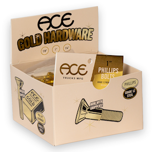 Ace Gold 1" Phillips Bolts