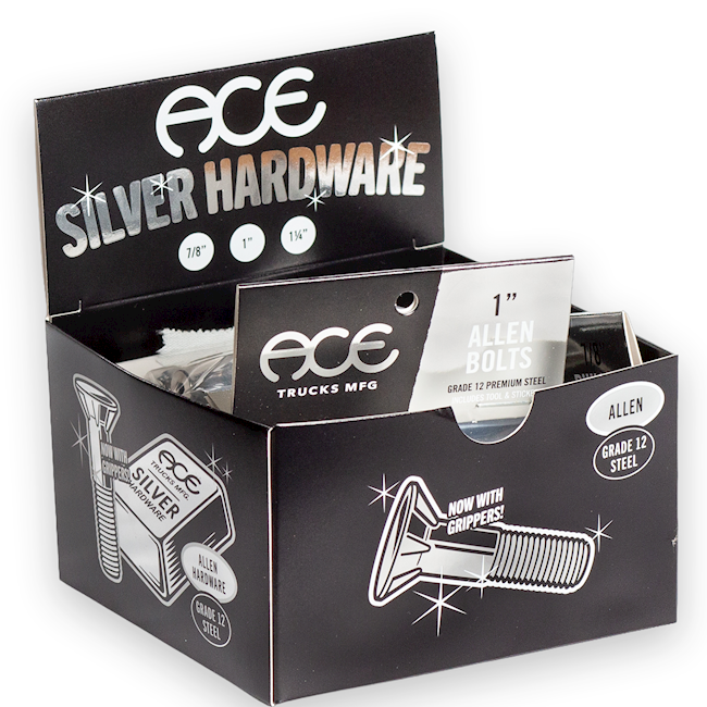 Ace Silver 1" Phillips Bolts