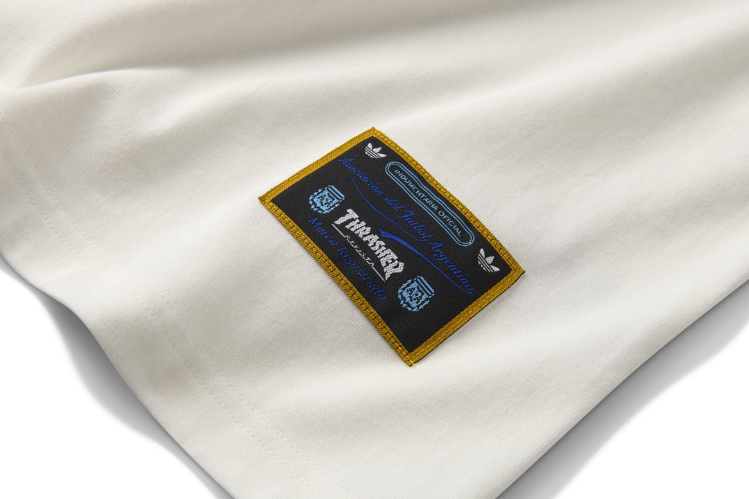 Adidas Skate Thrasher x AFA Ringer Shirt (White)