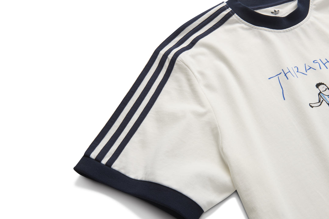 Adidas Skate Thrasher x AFA Ringer Shirt (White)
