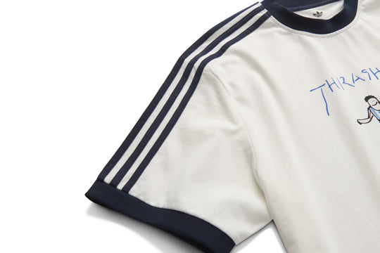 Adidas Skate Thrasher x AFA Ringer Shirt (White)