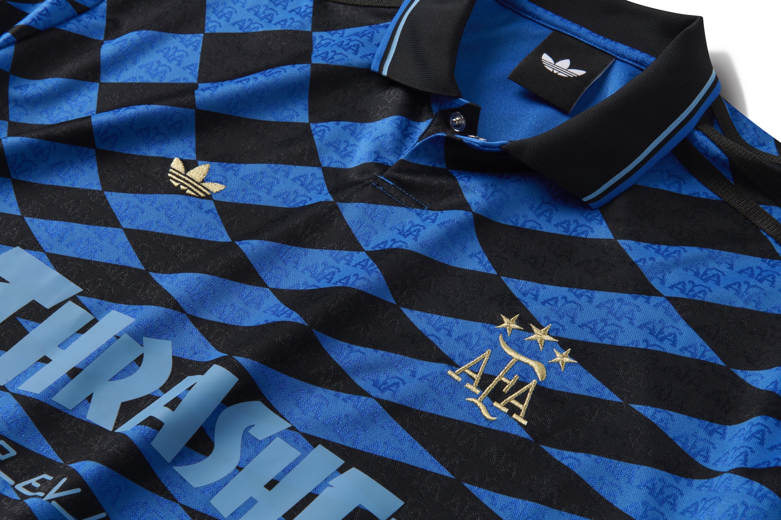 Adidas Skate Thrasher x AFA Jersey (Black/Blue) – Kinetic / Nocturnal