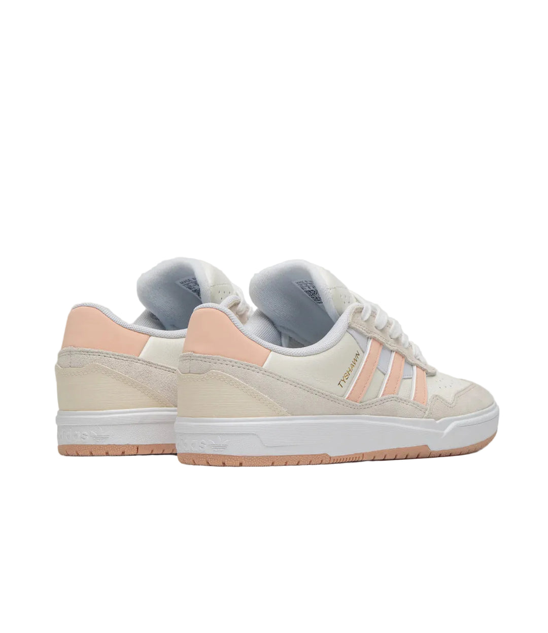 Adidas Tyshawn 2 (Wonder White / Powder Coral / Off White)