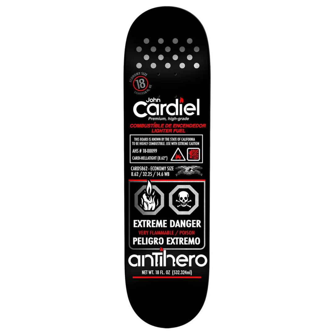 Anti Hero Cardiel Fueled Up Deck (8.62")