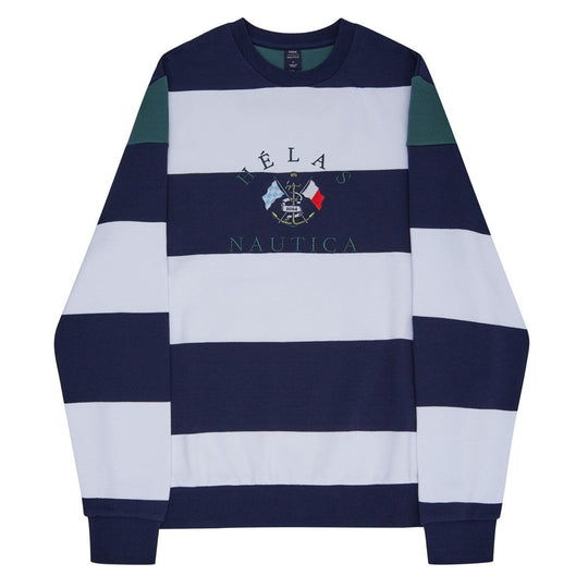 Helas X Nautica Crewneck (Navy/White)