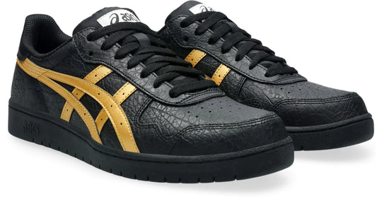 gold asics logo