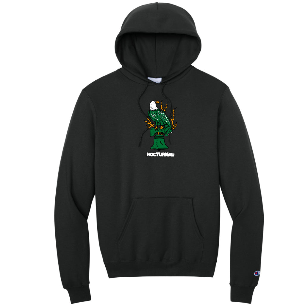 Nocturnal x Heavy Slime Bird Bell Hoodie (Black)