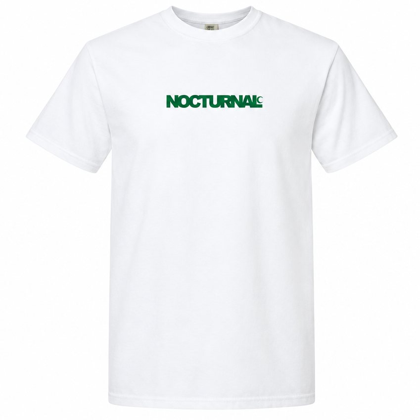 Nocturnal x Heavy Slime Bird Bell Tee (White)