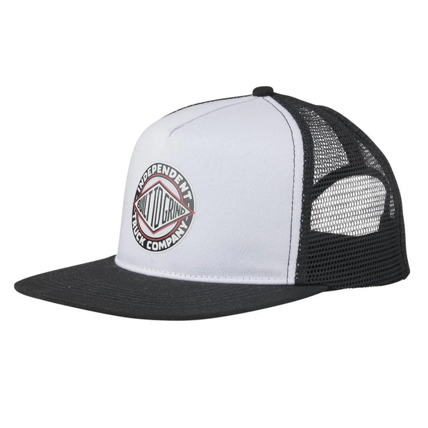 Independent BTG Summit Mesh Trucker Hat (White/Black)