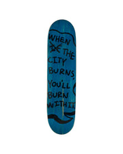 Bluecouch NY Burn Deck