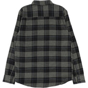 Volcom Caden Plaid L/S Shirt (Black/Green)