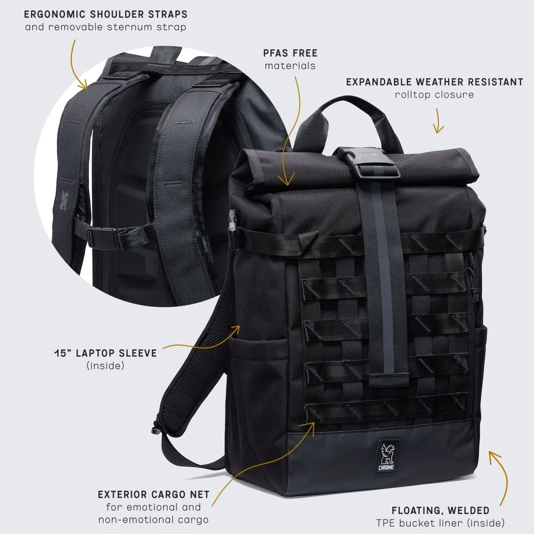 Chrome Industries Barrage 18L Pack (Black)