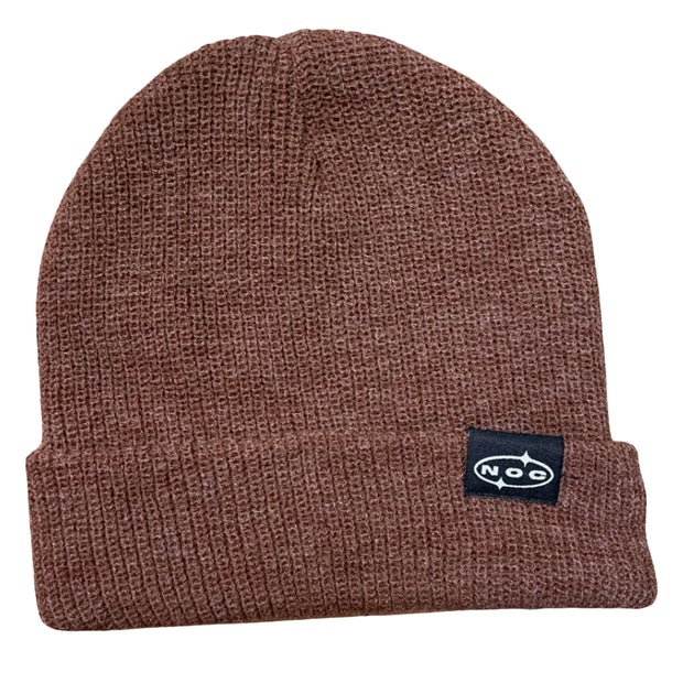 Nocturnal "Chrome" Solid Beanie (Brown)