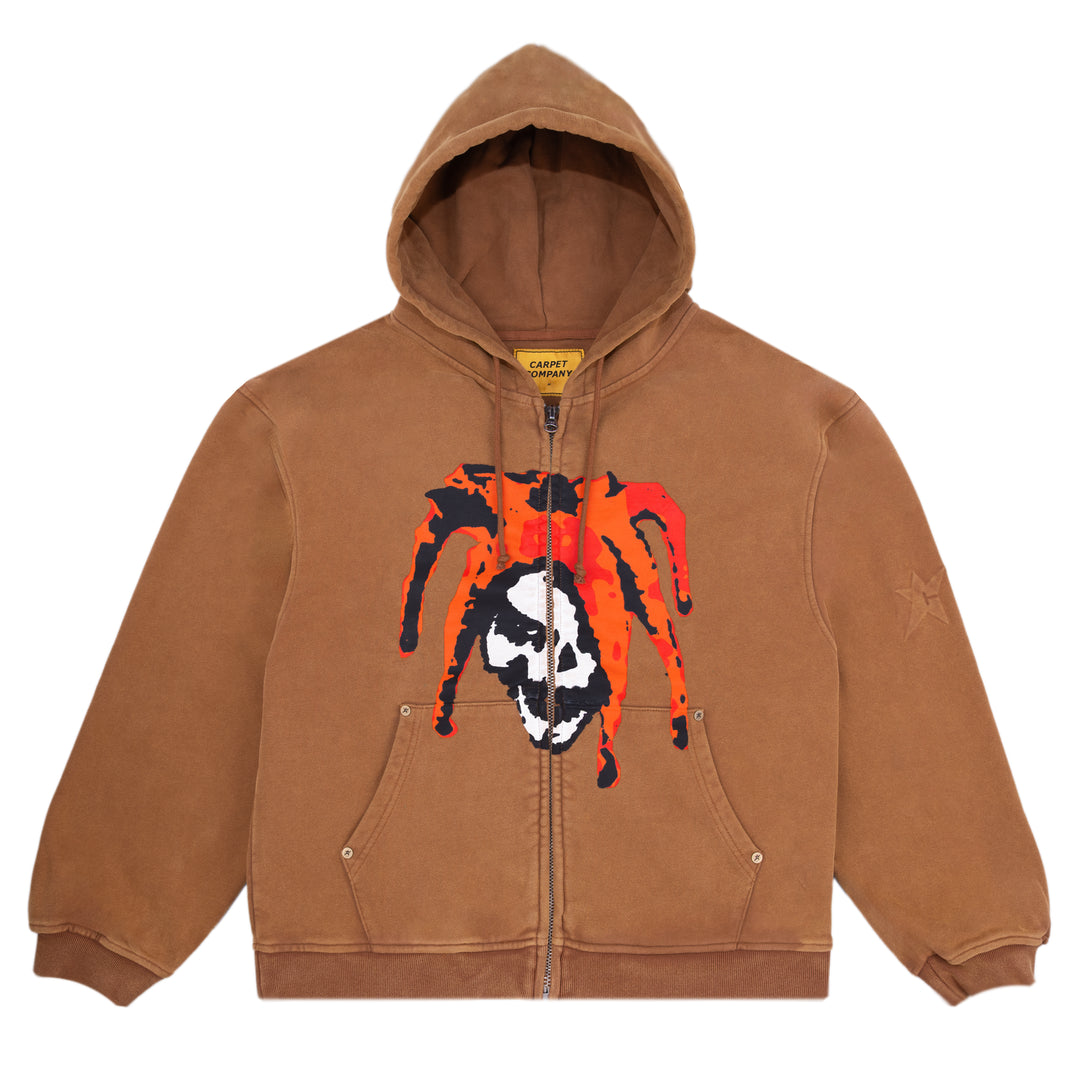 Carpet Company Jester Hoodie (Washed Brown)