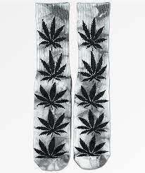 HUF Tie Dye PlantLife Crew Sock