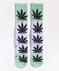 HUF Tie Dye PlantLife Crew Sock