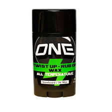 One Twist Up Rub On Snowboard Wax