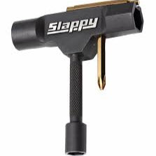 Slappy ST1 Skate Tool W/Rethreader (Black)